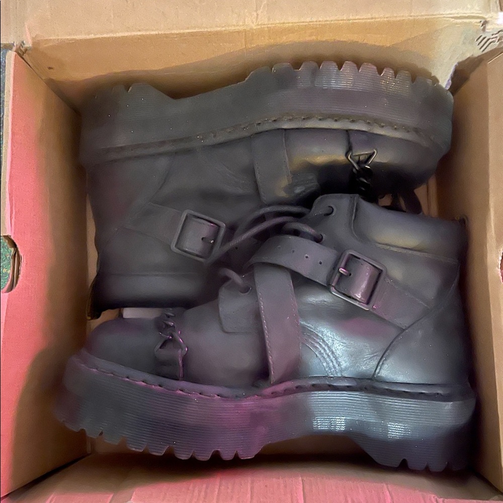 Rare Dr. Martens Beaumann platform boots.